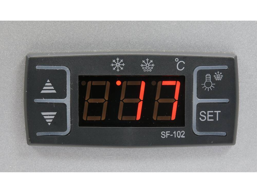 VITRINA FIRGORIFICA YATO YG-05022 , 160W, 100L, 68X45X67CM , dezghetare automata , geam securizat, LED , , YATO - scule electrice si unelte profesionale - BricoMart