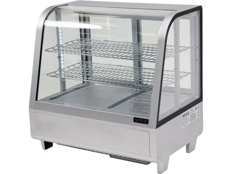 VITRINA FIRGORIFICA YATO YG-05022 , 160W, 100L, 68X45X67CM , dezghetare automata , geam securizat, LED , , YATO - scule electrice si unelte profesionale - BricoMart