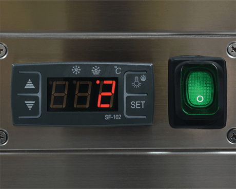 VITRINA FIRGORIFICA YATO YG - 05040 CU REFRIGERARE 300L - NEGRU YATO - scule electrice si unelte profesionale - BricoMart