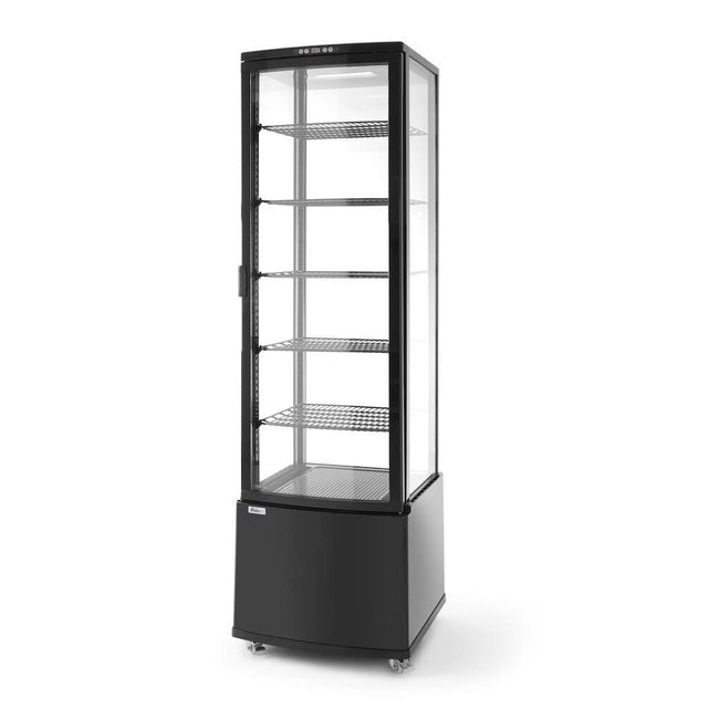 Vitrina frigorifica de prezentare interval temp. 2?/6?C, 290 W 270 l corp inox, ARKTIC by Hendi, 556x526x(H)1913 mm