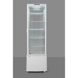Vitrina frigorifica prezentare, alba,270lt, 556x526x(H)1913mm,230v 290w.