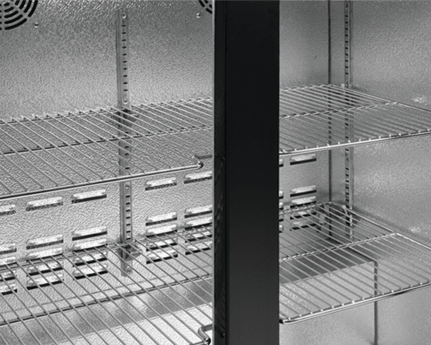 VITRINA PENTRU STICLE, YATO YG - 05356 2 USI CULISABILE, 200W, 227L, 920X515X905MM YATO - scule electrice si unelte profesionale - BricoMart