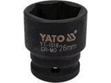 CHEIE TUBULARA DE YATO YT-1016 IMPACT HEXAGONALA 1/2X26MM