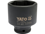 CHEIE TUBULARA HEXAGONALA YATO YT-1029 DE IMPACT 52MM, 1/2