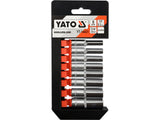 SET TUBULARE 1/4, YATO YT-14431 8 BUC