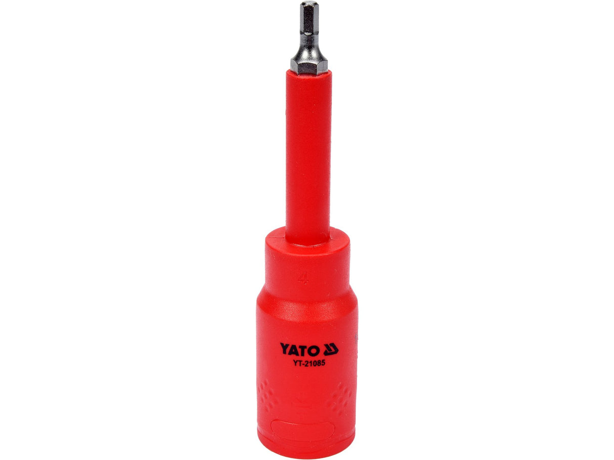 BIT HEXAGONAL 4, YATO YT-21085 VDE, CU ADAPTOR 1/2, 120MM