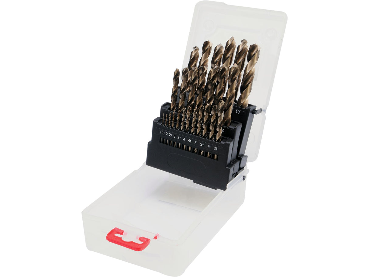 SET BURGHIE METAL YATO YT-41605 1-13MM, COBALT, 25 BUC