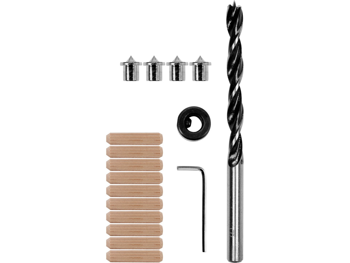 SET PENTRU IMBINARI YATO YT-44112 CU DIBLURI LEMN, 6MM