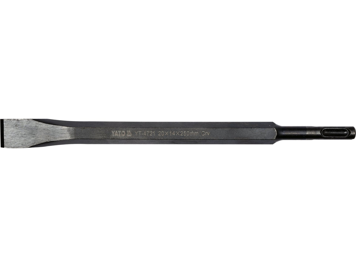 CHISEL SDS+, 20X14X250MM, YATO YT-4721 CR-V 