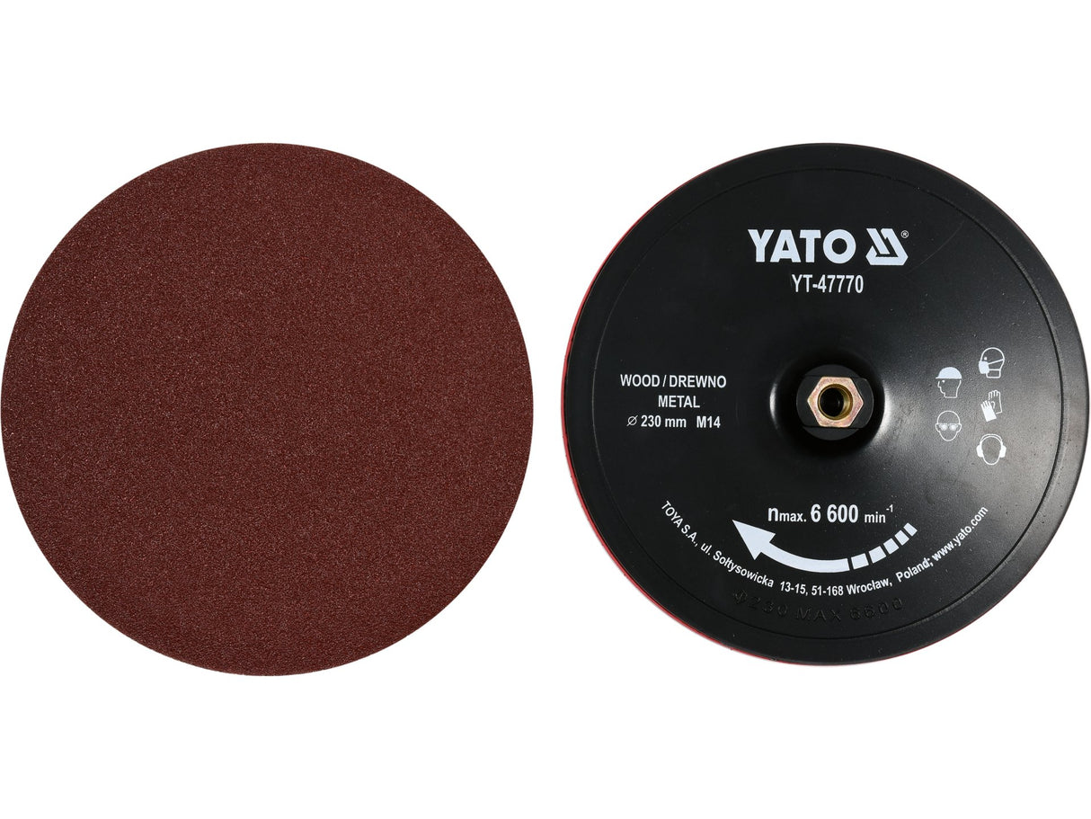 SUPORT DISC POLIZOR YATO YT-47770 UNGHIULAR, 230MM