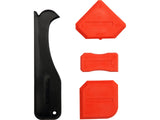 SZILIKON SPATULAKÉSZLET, YATO YT-5262 4 DB-OS 