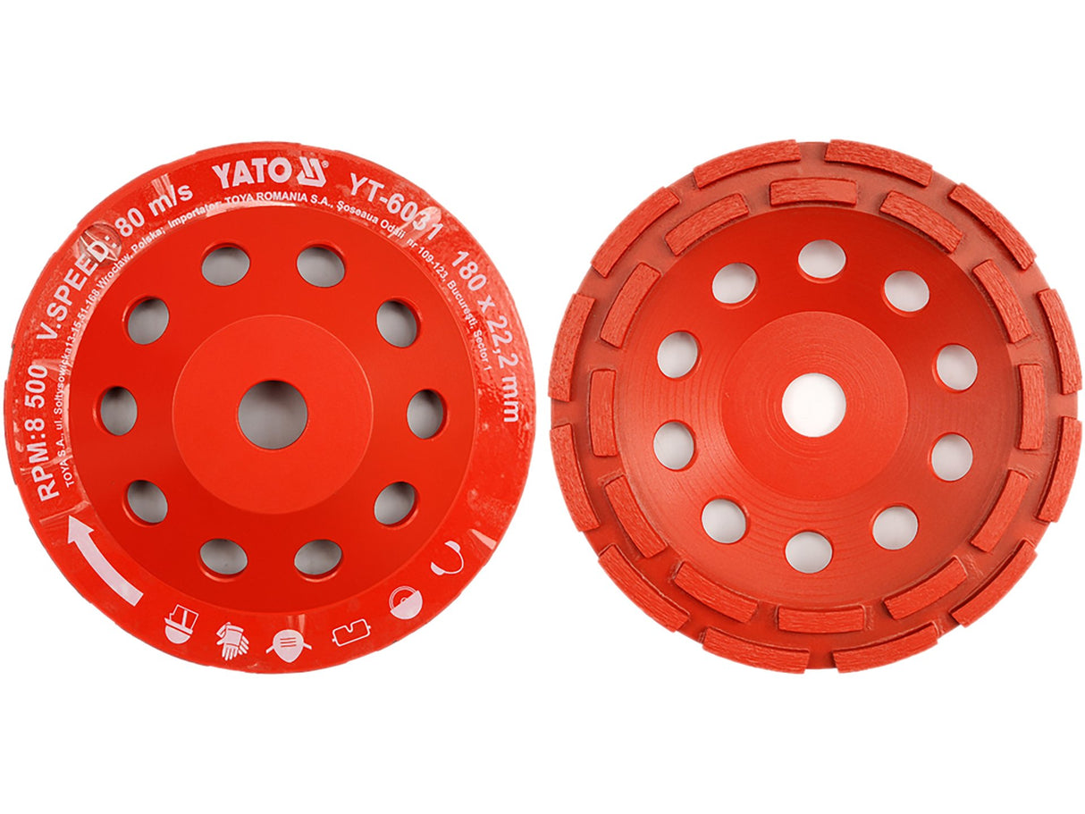 DISC CUPA DIAMANTAT YATO YT-6032 PENTRU SLEFUIT 125X22MM