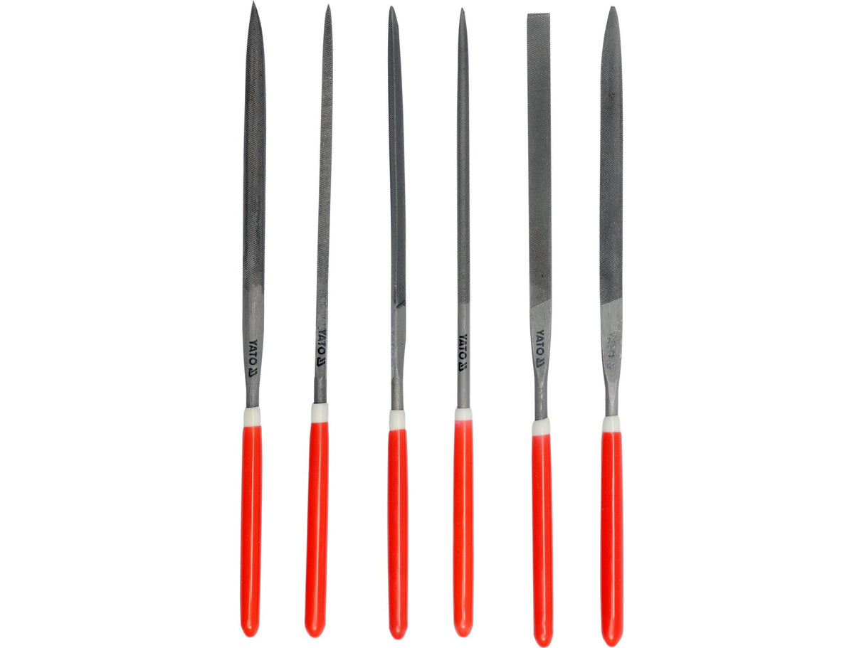 YATO YT-6160 KÚPOS RESZELŐKÉSZLET 3X140X65MM, 6 DB 