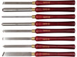 Set 8 dălți pentru strunjirea lemnului YATO YT-62780