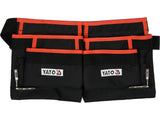 SZERSZÁMÖV, YATO YT-74001 4 NAGY ZSEBES + 2 X KALAPÁCS TARTÓ 