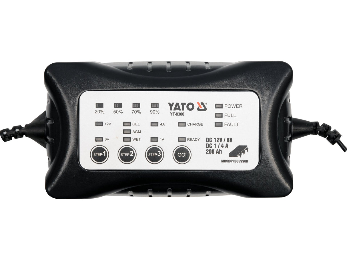 REDRESOR 12/6V 1/4A YATO YT-8300 200AH